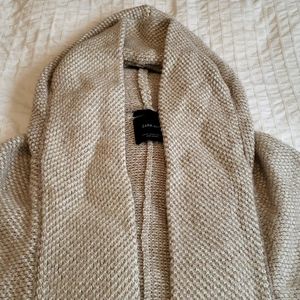 ZARA Knit Hooded Cardigan